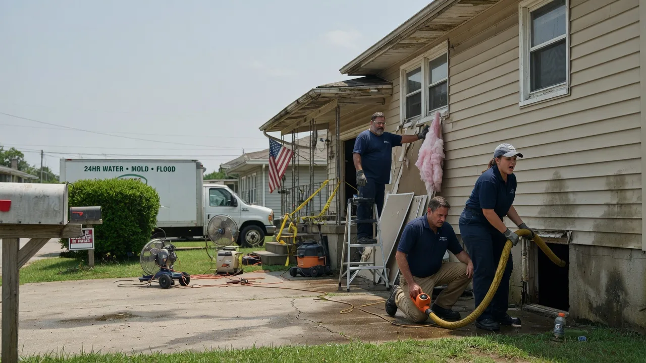 Water Damage Repair in Kaneville, IL near me